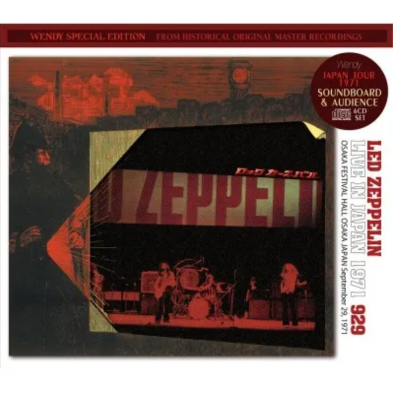 LED ZEPPELIN LIVE IN JAPAN 1971 大阪6CD LED ZEPPELIN / LIVE IN JAPAN 1971
