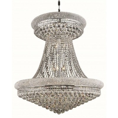 Elegant Lighting Primo 36'' 28 Light Royal Crystal Chandelier