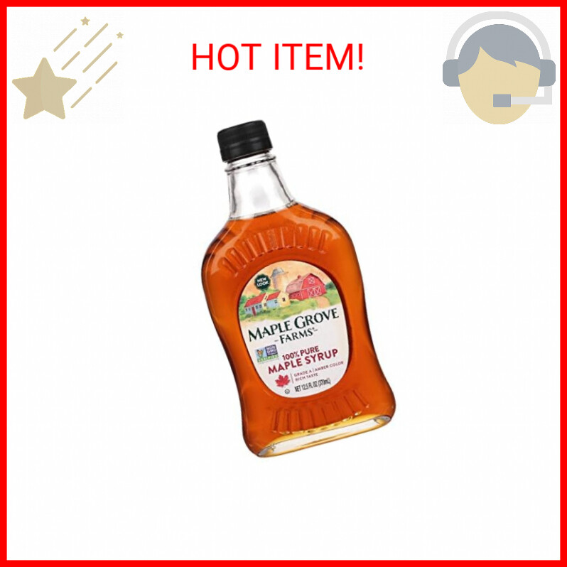 Maple Grove Farms Pure Maple Syrup, 12.5 Oz