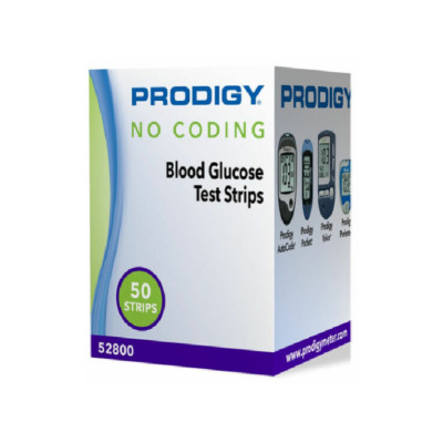 Prodigy Test Strips  Box of 50 - 2 Pack - 100 Count