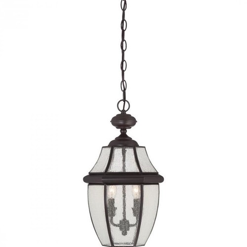 ③灯篭 LIVEX LIGHTING 75474-14 Hamilton 3 Light Textured Black Outdoor