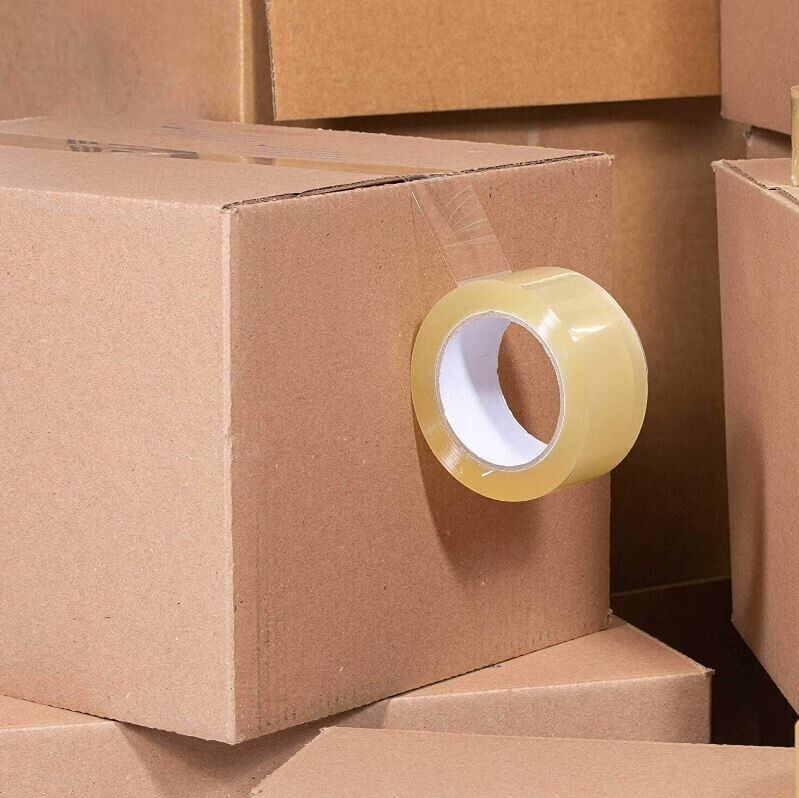 Packing Tape 36 Rolls 110 Yards 2 inch 2 Mil CrystalClear Carton Sealing Tapes