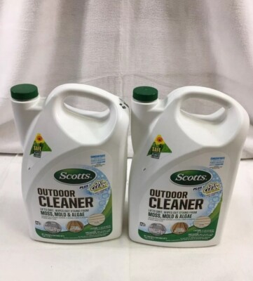 Scotts Outdoor Cleaner Plus OxiClean Concentrate 1 gal.-LOT OF 2 GALLON JUGS