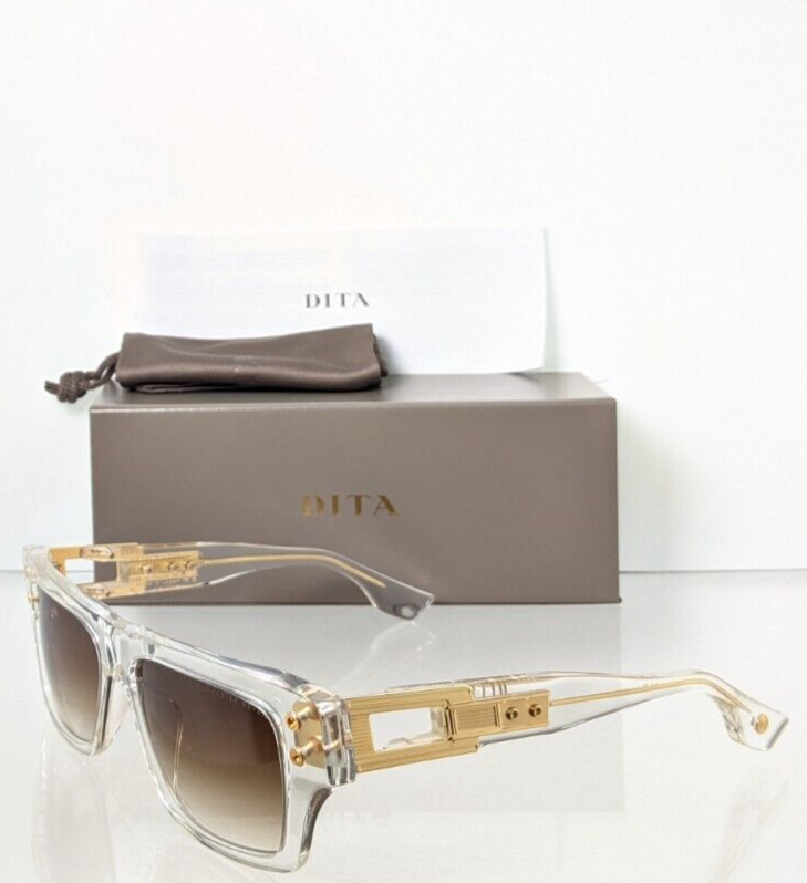 Pre-owned Dita Brand Authentic  Sunglasses Grandmaster Seven Dts407 A 02 57mm Frame In Brown