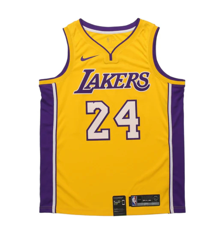 ウェア 90's NIKE LAKERS KOBE BRYANT Uniform NBA Nike LA Lakers KOBE BRYANT Authentic Jersey Mens - Sz XL 52