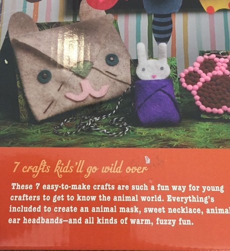 NEW Craft Tastic The ANIMAL Pet Project Craft Kit Happy Ever Crafter