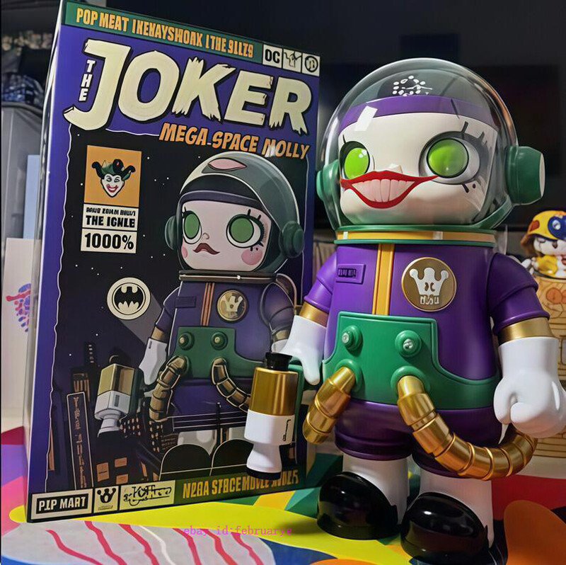 MEGA コレクション 400% SPACE MOLLY JOKER Amazon.com: POP MART MEGA Space Molly 400% Joker Collection