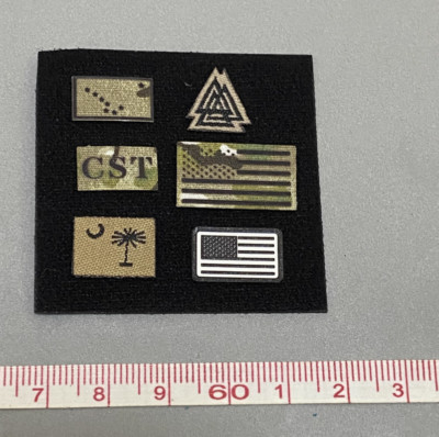 Patches for Easy&Simple 26064C Cultural Support Team 1/6 Scale Figure