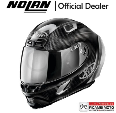 CASCO INTEGRALE RACING X-LITE CARBONIO X-803 RS ULTRA CARBON SILVER EDITION S