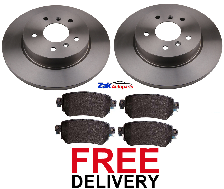 FOR NISSAN QASHQAI J11 1.2 1.5 1.6 (20132018) REAR BRAKE DISCS & PADS