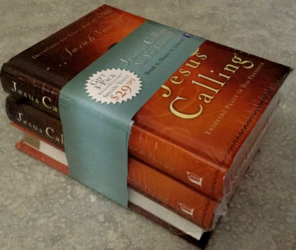 Jesus Calling - 3 Pack : Enjoying Peace In His Presence By Sarah Young Hardcover