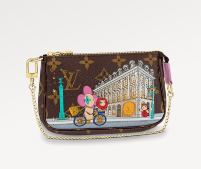 LIMITED EDITION MINI POCHETTE HOLIDAY 2020 MONOGRAM BUMPER CARS