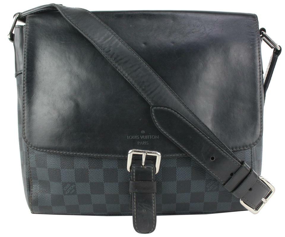 Louis Vuitton Damier Cobalt Newport PM Messenger Crossbody