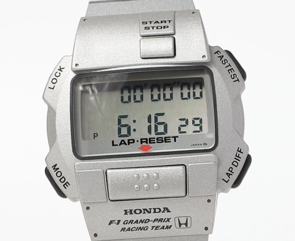N MINT] SEIKO Digital Honda Formula F-1 Grand Prix Racing