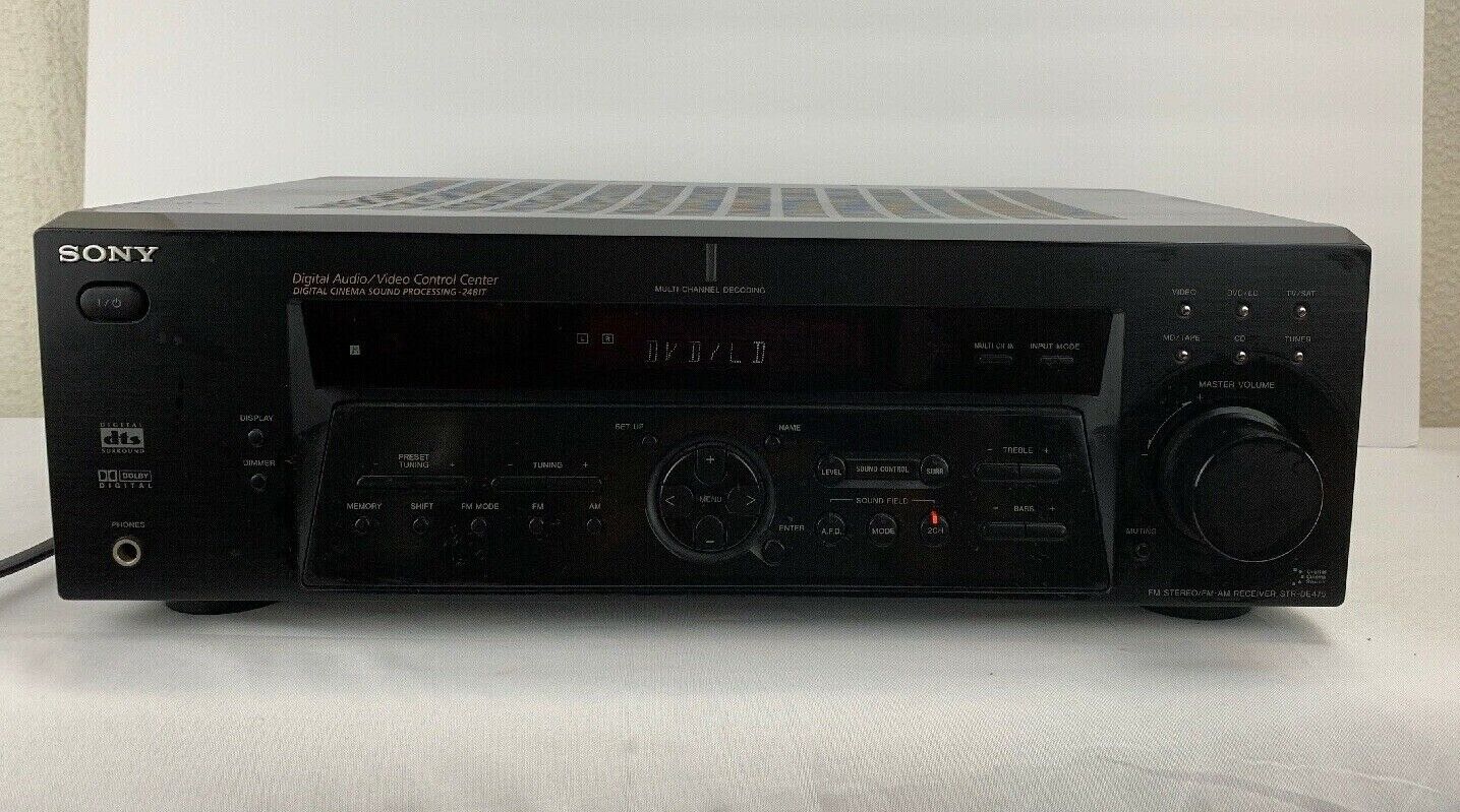 Sony STR-DE475 100 Watt X 5 Dolby 5.1 Stereo Receiver Multi Sony STR-DE475 100 Watt X 5 Dolby 5.1 Stereo Receiver Multi