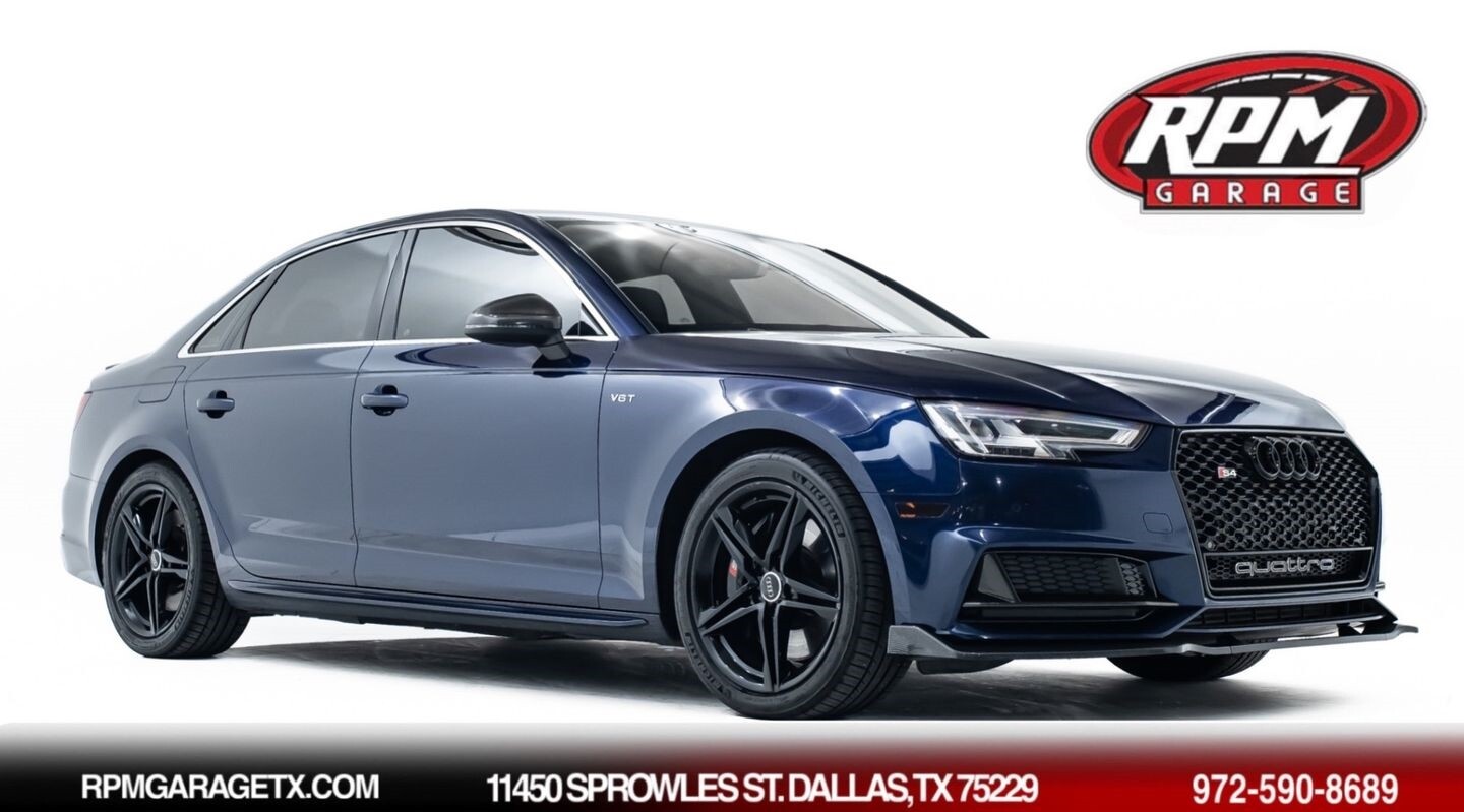 2018 Audi S4 3.0T quattro Premium Plus with Many Upgrades 90375 Miles [2D] Navar