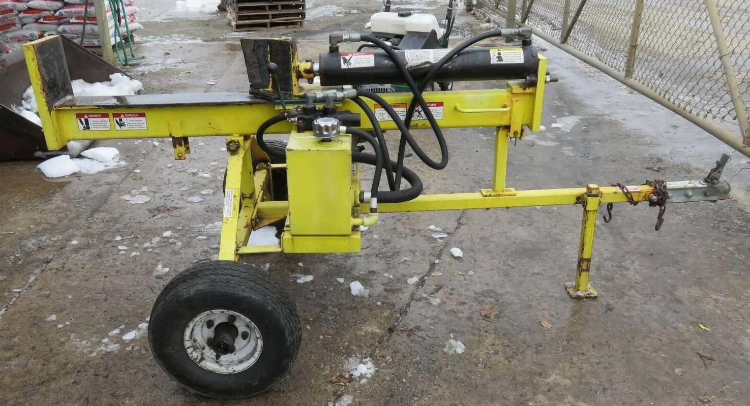 POWER TECH 16 TON LOG SPLITTER VERTICAL/HORIZONTAL LOG SPLITTER