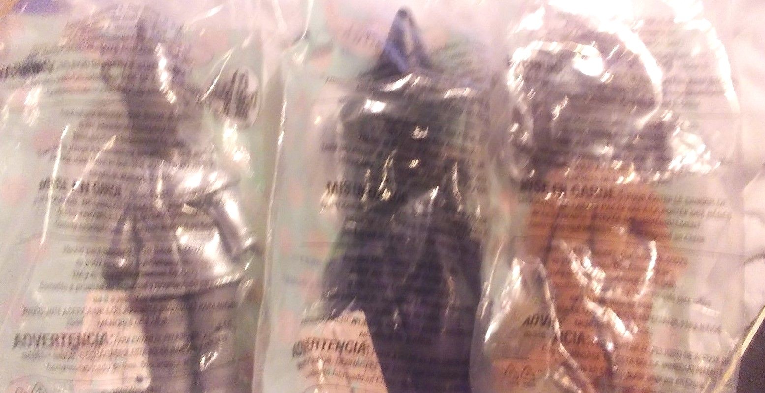 Madam Alexander Happy Meal Toys, Wizard of Oz X 3, NIP, w/ Reduced Shipping