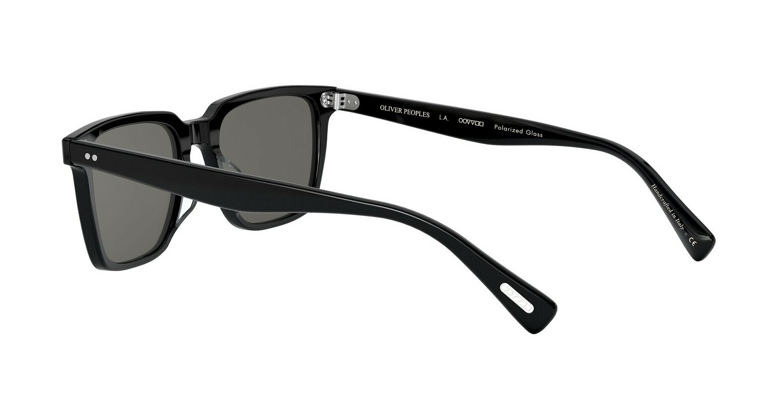 Pre-owned Oliver Peoples Lachman Sun Ov 5419su Black/midnight Express 53mm Sunglasses In Gray