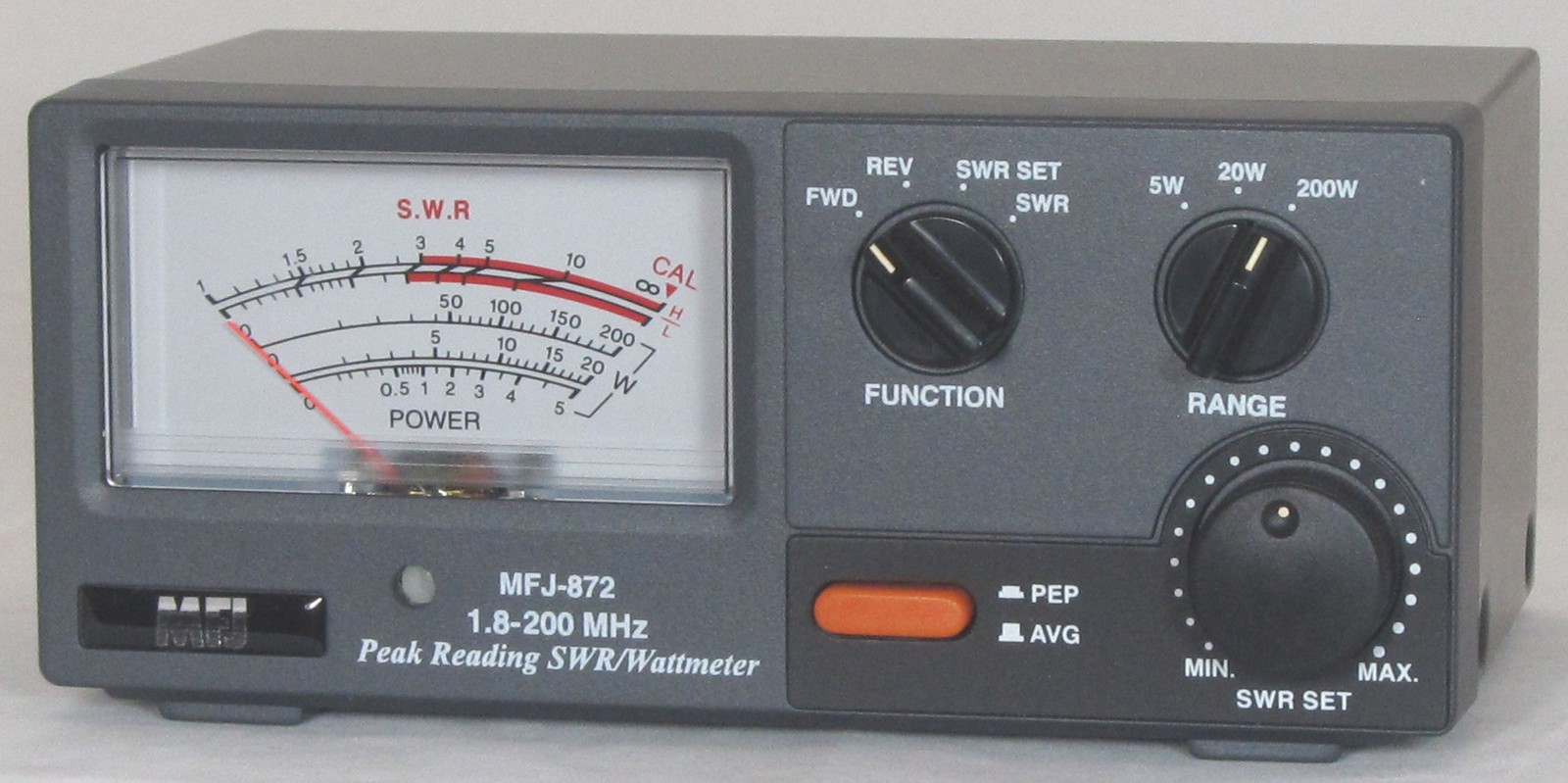 MFJ872 SWR meter, 1.8200Mhz, 5/20/200W 650619025439 eBay