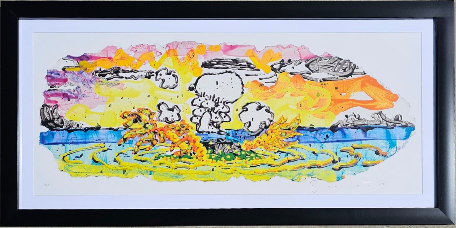 トムエバハート　ウッドストック TOM EVERHART Chop Chop PEANUTS SNOOPY DOG Woodstock Hand