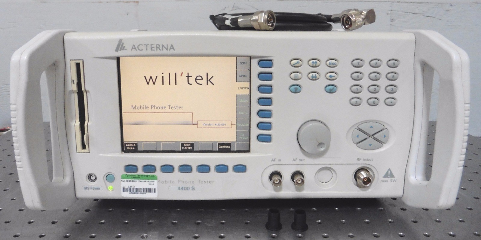 C138020 Acterna will'tek 4400S / 4403 Mobile Phone Tester (GSM, GPRS, EDGE)