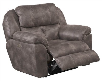 Power Lumbar Recliner in Dusk [ID 3732404]