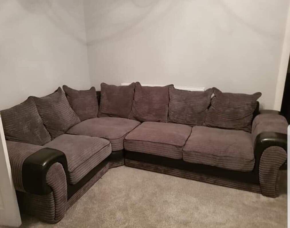 Large cord corner sofa in Banbury, Oxfordshire Gumtree