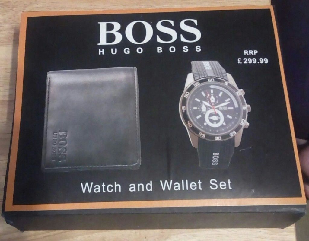 BNIB Hugo Boss Watch and Wallet gift set in Sutton, London Gumtree