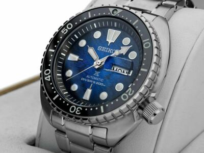 Pre-owned Seiko Prospex Srpe39k1 Save The Ocean "king Turtle" Automatic Diver's Men Watch