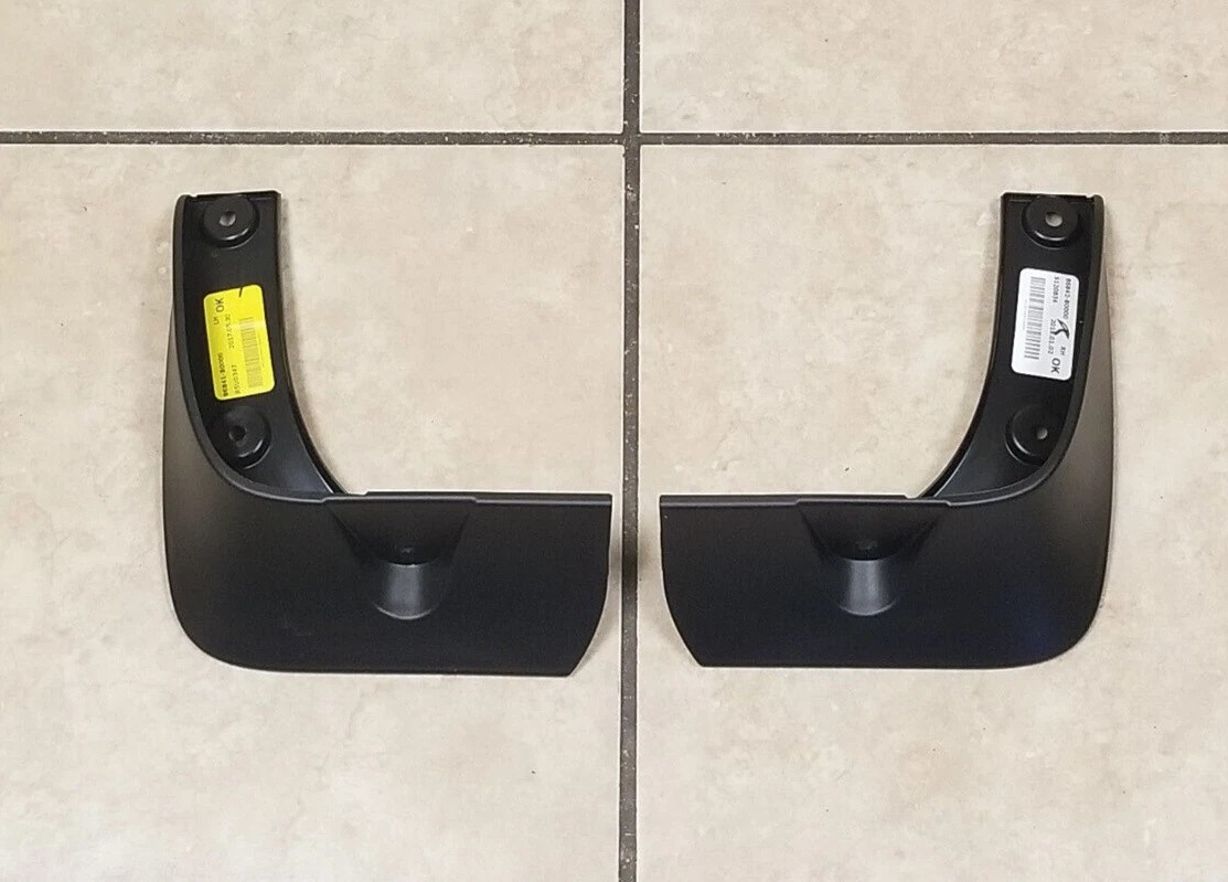 2017-2018 Kia Forte 4DR Rear Splash Guard Mud Flap Set Kia OEM New