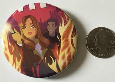 DR WHO 12th Doctor Clara Bottle Opener / Refrigerator Magnet FROM COMIC BOOK
