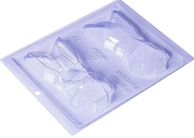 Diamond Easter Bunny 3 Piece Chocolate Mold