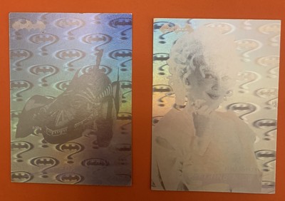 1996 DC Batman Forever Holograms, Built For Speed & Everything Nice