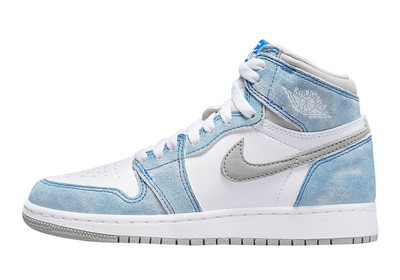 

Джордан 1 Retro High OG Hyper Royal Hyper Royal/White для больших детей (575441 402)