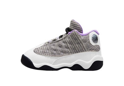 

Кроссовки Jordan 13 Retro Houndstooth черный/сиренево-белый (DN3940 015), Black/lilac-white