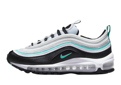 Nike Air Max 97 Tiffany для больших детей, белый/тропический твист-черный (DM3158 100)