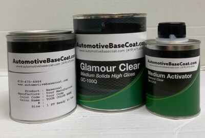 Chrysler/Dodge/Jeep Basecoat Paint - 1 Pint Ready-to-Spray w/ Quart Clear Kit