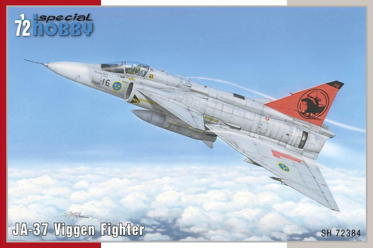 JA-37 Viggen Fighter Special Hobby 72384 1:72 Schweden Jet