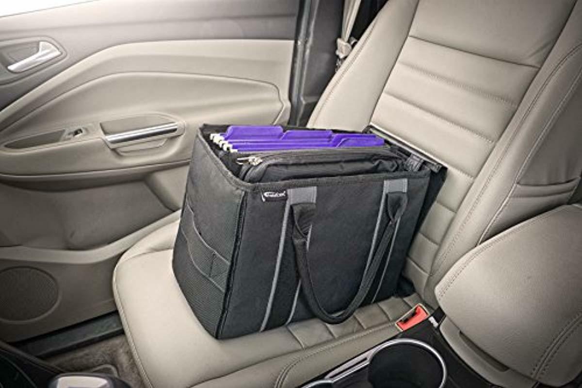 Car File Organizer Extremely Durable Police Seat Office File Holder Tote Mobile Ebay