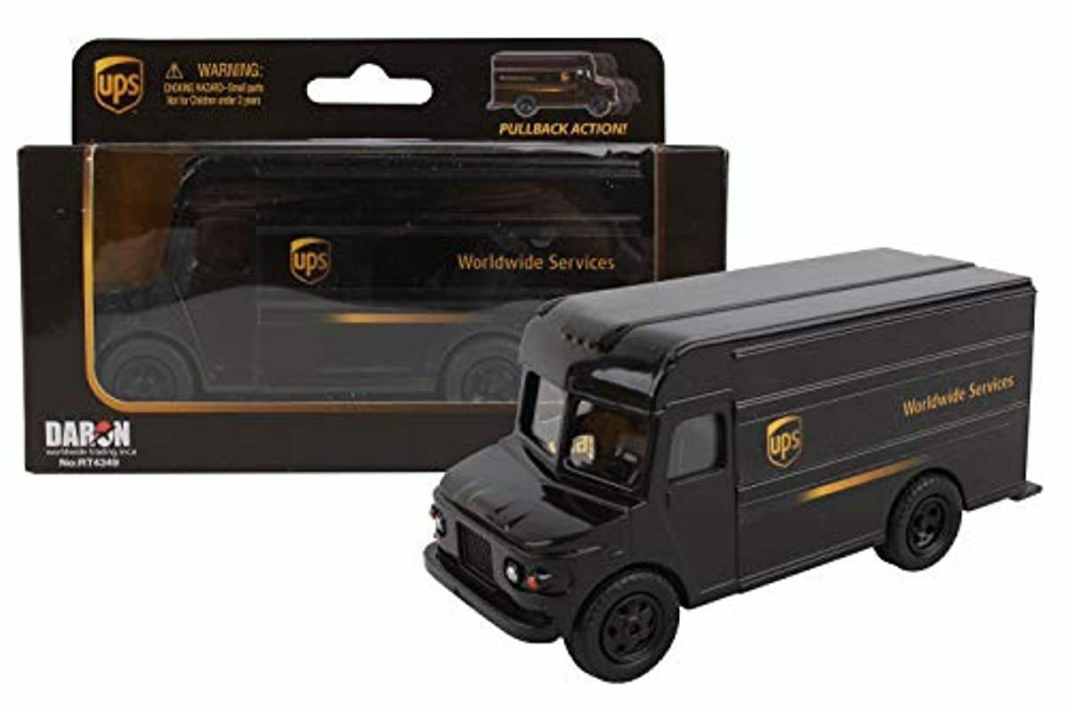 UPS Truck Delivery Toy Truck Toy Truck Scale Delivery Replica Package