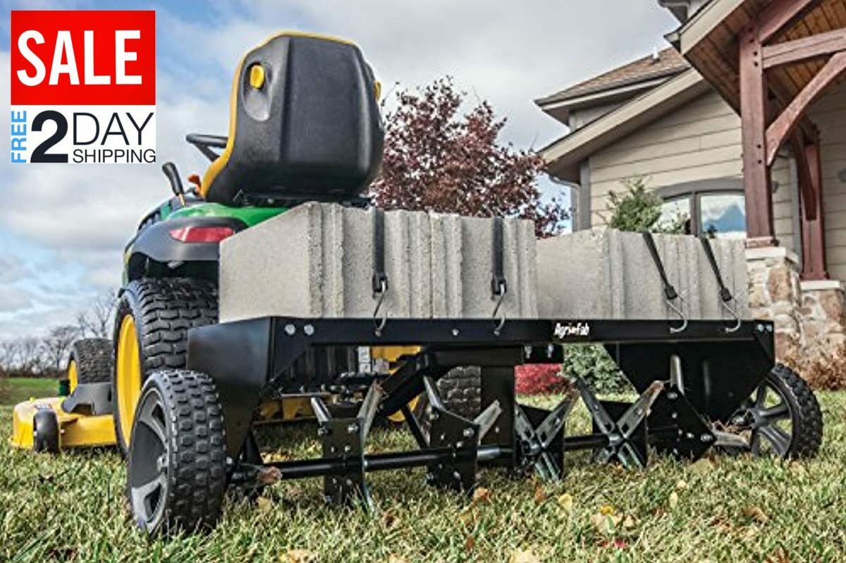 Agri-Fab 45-0518 40" Tow Plug Aerator,black Lawn Equipment ...