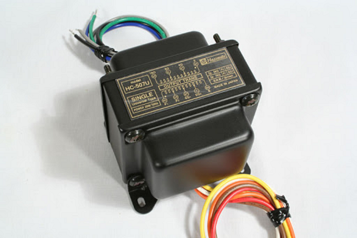 Hashimoto HC-507U Output Transformer 20W Single 5K,7K/16,8,4 Hashimoto HC-507U Output Transformer 20W Single 5K,7K/16,8,4