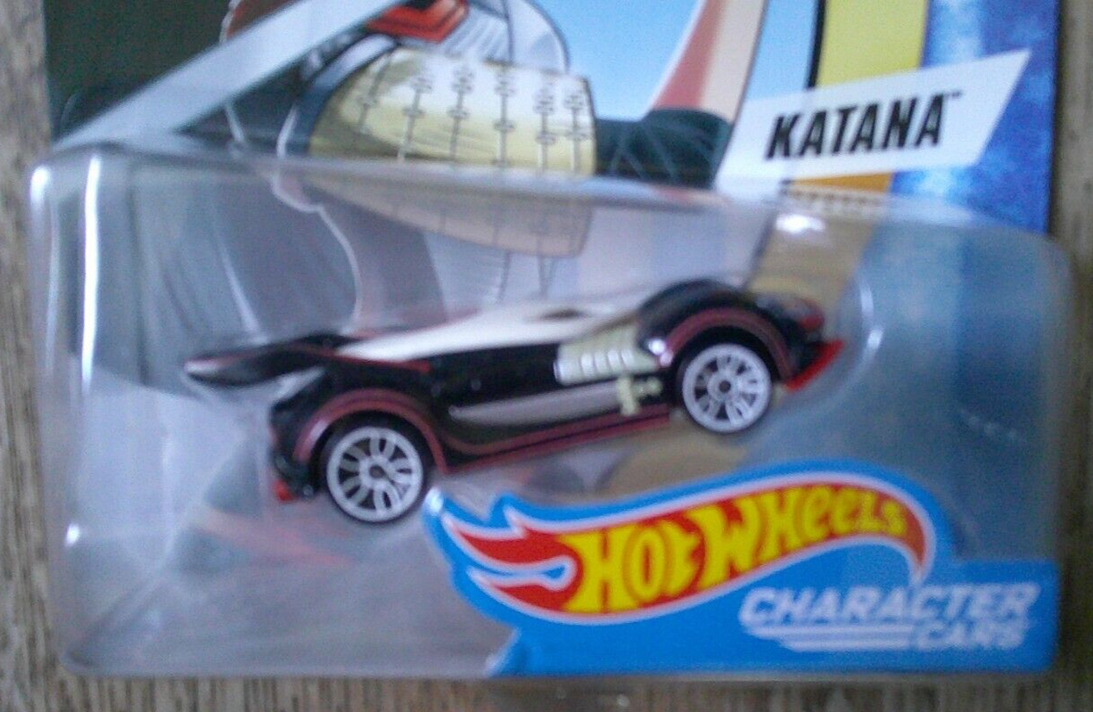 hot wheels character cars katana dc super hero girls