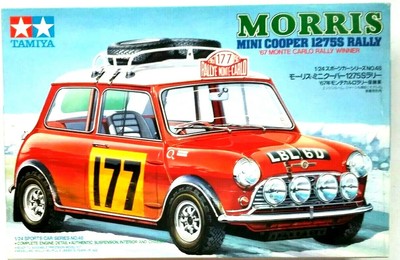 TAMIYA 1/24 MORRIS MINI COOPER 1275S RALLY MONTE CARLO 67
