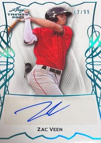 2021 Leaf Trinity - Zac Veen #BA-ZV1
