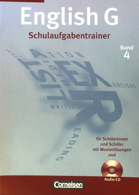 English G. Schulaufgabentrainer FÃ¼R SchÃ¼Lerinnen Und SchÃ¼Ler Mit Musterl 2067196
