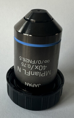 Olympus MPlanFL N 40x Microscope Objective 0.75NA