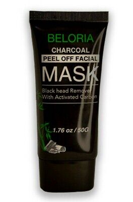 Charcoal Activated Black Face Mask Blackhead Remover Peel Off Facial Mask New