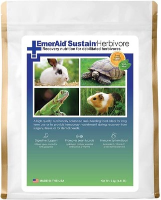 Sustain Life Saving Nutrition for Herbivores, Made with Non-GMO and Human Grade 